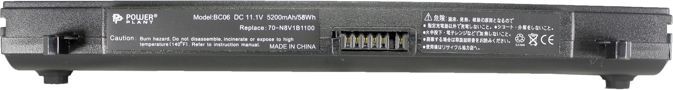 

Акумулятор PowerPlant A32-S5 для ASUS S5000 (11.1V/5200mAh/6 Cells) (NB00000238)