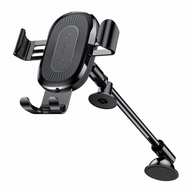 

Автотримач Baseus Wireless Charger Gravity Heukji Car Mount (WXZT-01) Black