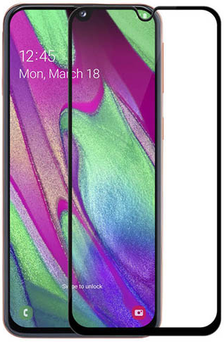 

Захисне скло Full Glue Samsung A405/A40 Black (тех.пак.)