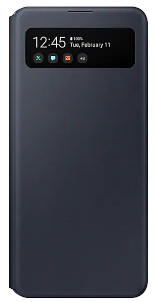 

Чохол Samsung S View Wallet Cover для Samsung A415 (EF-EA415PBEGRU) Black