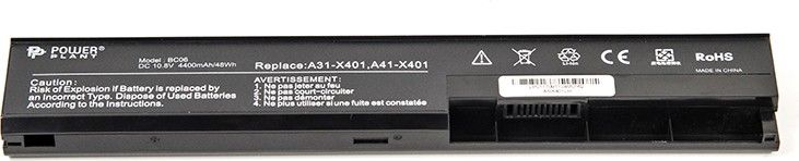 Акція на Акумулятор PowerPlant для ASUS X401 (ASX401LH, A32-X401) 10.8V 4400mAh  (NB430239) від Територія твоєї техніки