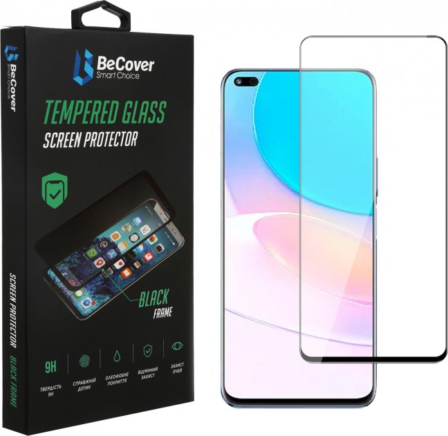 

Захисне скло BeCover для Huawei Nova 8i (706894) Black