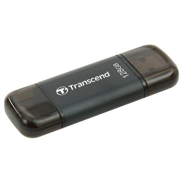 

USB флеш накопитель Transcend JetDrive Go 300 128GB Black (TS128GJDG300K)