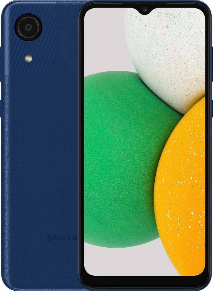 

Смартфон Samsung Galaxy A03 Core 2/32GB (SM-A032FZBDSEK) Blue