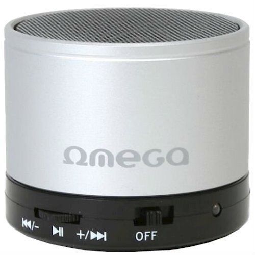Акция на Портативна акустика Omega Bluetooth OG47S Silver от Територія твоєї техніки