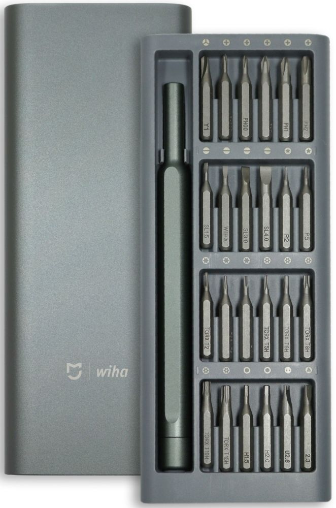 

Викрутка Mijia Wiha Precision Screwdriver + 24 насадки JXLSD01XH (DZN4002TY)