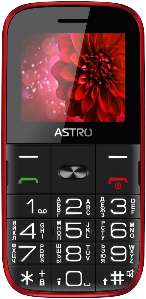 

Мобільний телефон Astro A241 Red