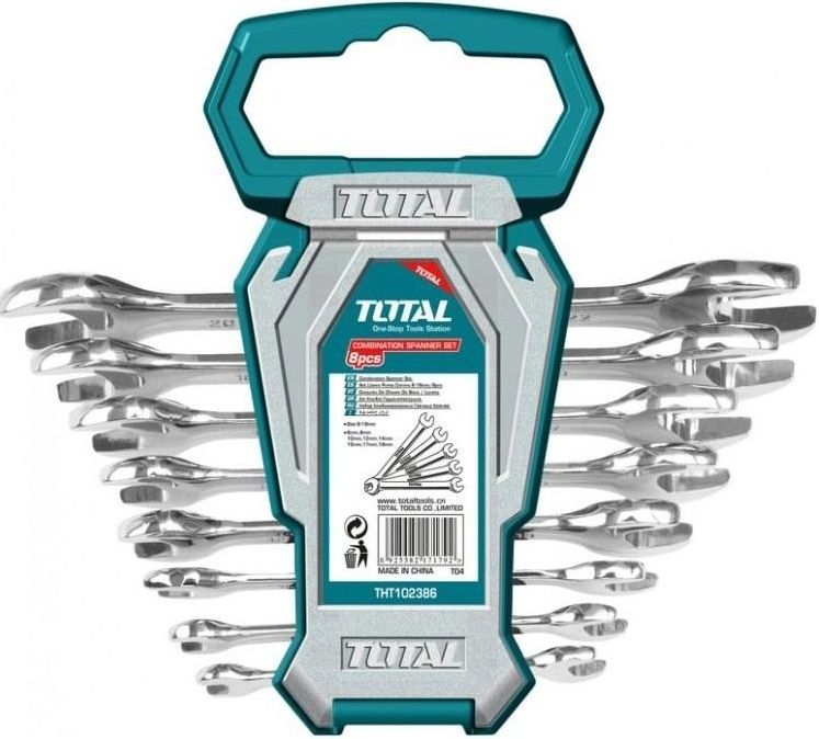 

Набор ключей рожковых Total THT102386