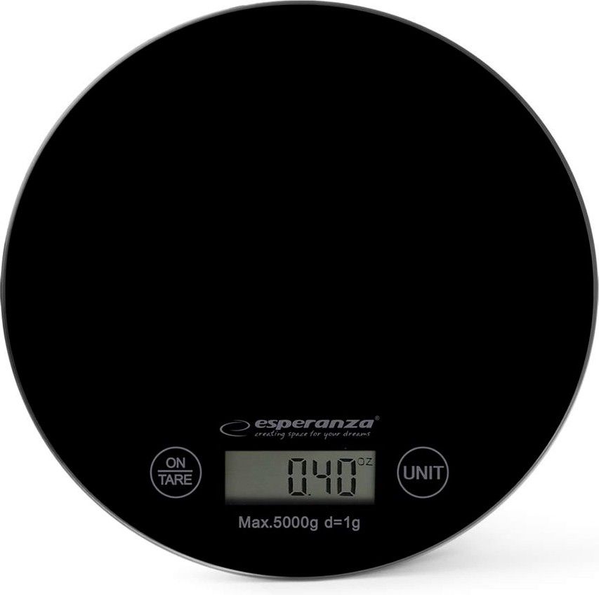 

Ваги кухонні Esperanza Scales EKS003K Black