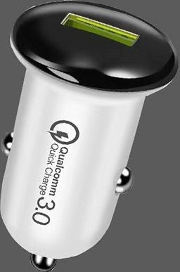 

Автомобільний зарядний пристрій WUW C96 1USB QC3.0 18W Black