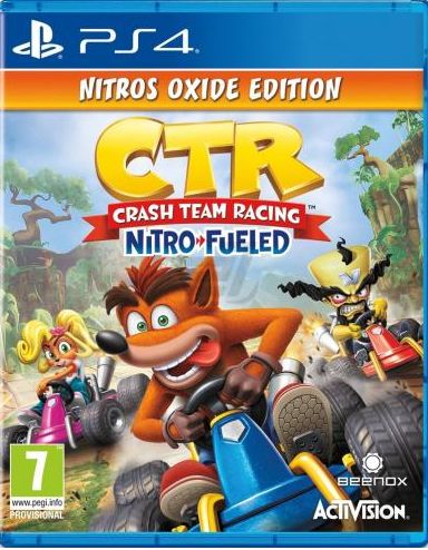 

Диск Crash Team Racing Nitro Oxide Edition (PS4, английский язык)