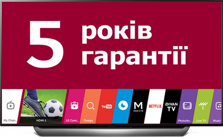 

Телевизор LG OLED55C8PLA