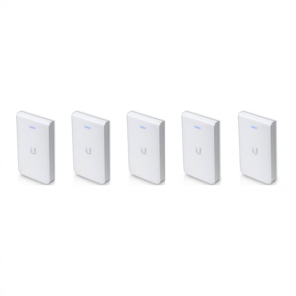 

Комплект точок доступу Ubiquiti UniFi AP AC In-Wall 5-pack (UAP-AC-IW-5)