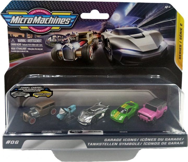 

Набір машинок Micro Machines W2 Гіперкар Срібна гонитва (MMW0174)