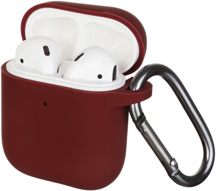

Чехол для наушников ArmorStandart Hang Case для Apple AirPods 1/2 (ARM57130) Burgundy