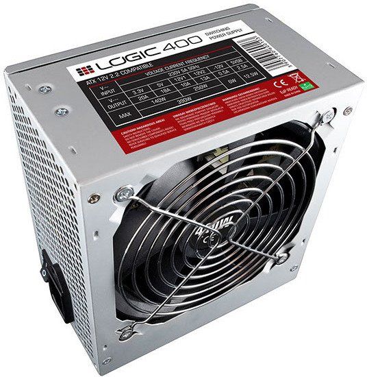 

Блок живлення LOGIC CONCEPT ATX 400W Bulk (ZAS-LOGI-LC-400-ATX-PFC)