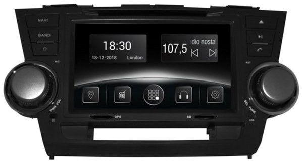 

Автомагнитола штатная Gazer CM6008-XU40 для Toyota Highlander (XU40) 2008 -2015