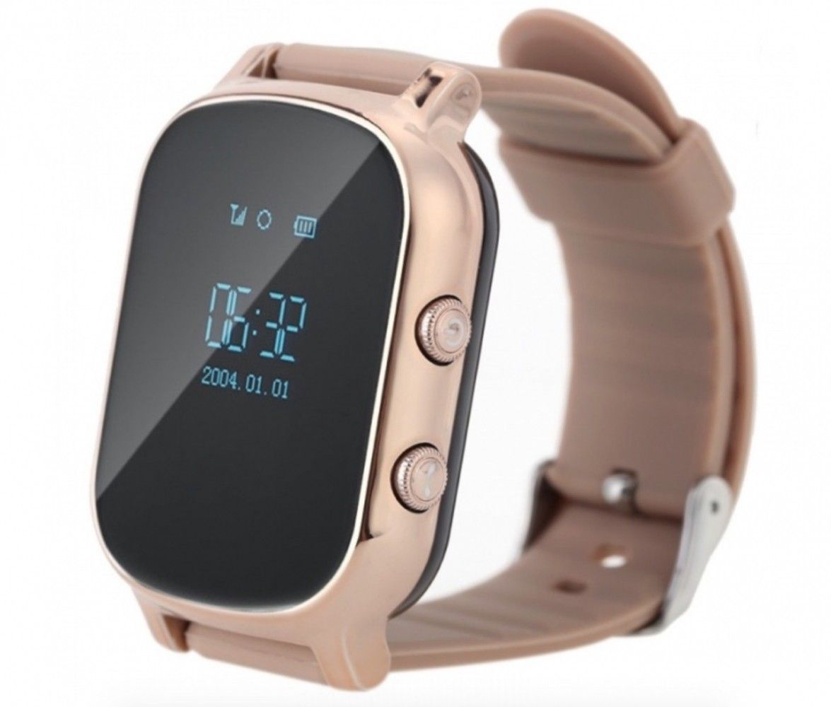 

Детские умные часы с GPS-трекером Smart Baby Watch GW700 (T58) Gold