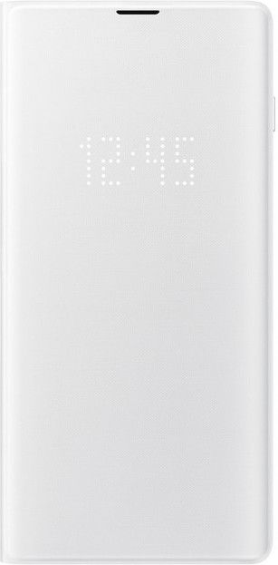 Акция на Чохол-книжка Samsung LED View Cover для Samsung Galaxy S10 Plus (EF-NG975PWEGRU) White от Територія твоєї техніки