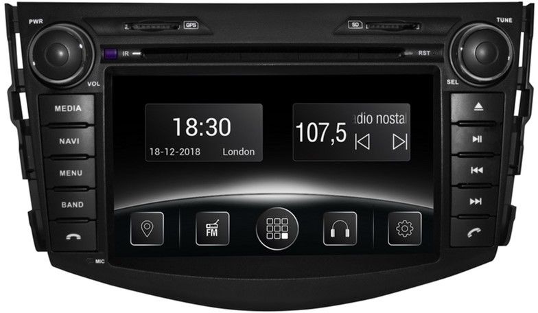 

Автомагнітола штатна Gazer CM6007-A30 для Toyota RAV 4 (A30) 2006-2012