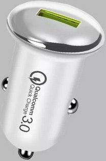 

Автомобільний зарядний пристрій WUW C76 1USB QC3.0 18W White