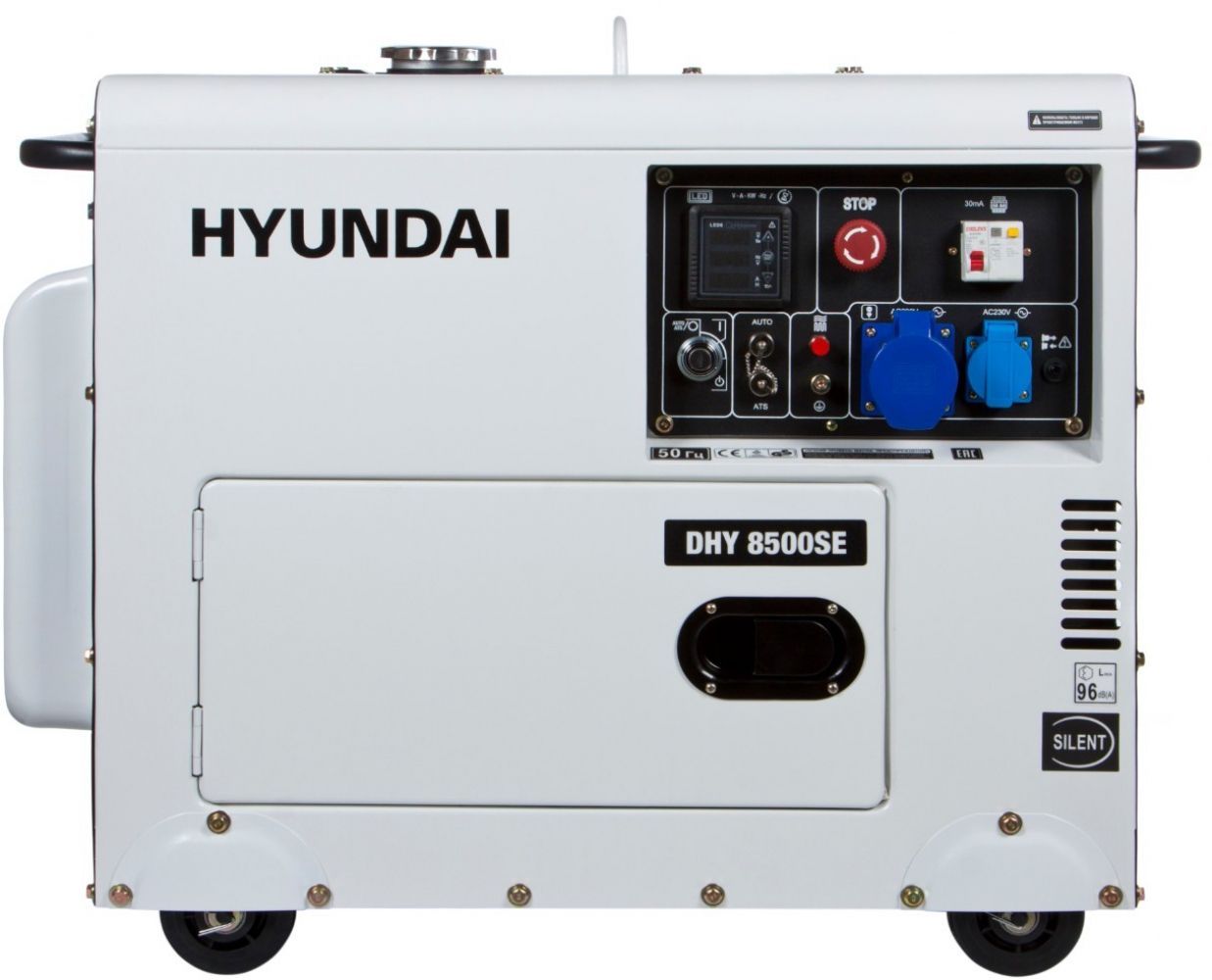 

Генератор Hyundai DHY 8500SE