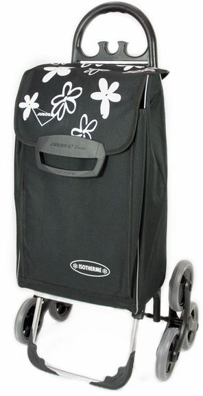 

Сумка-тележка Aurora Sanremo 68 л (926839) Black/Flower