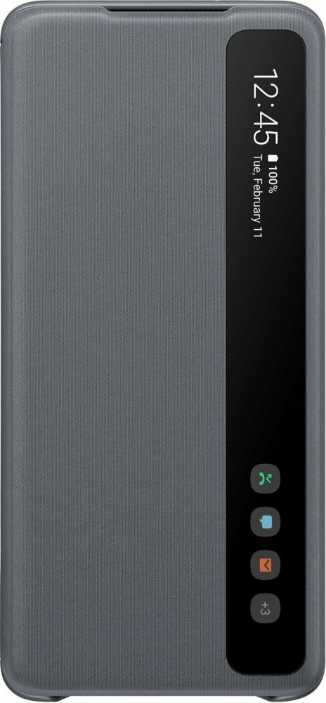 

Чехол-книжка Samsung Clear View Cover для Samsung Galaxy S20 Plus (EF-ZG985CJEGRU) Gray