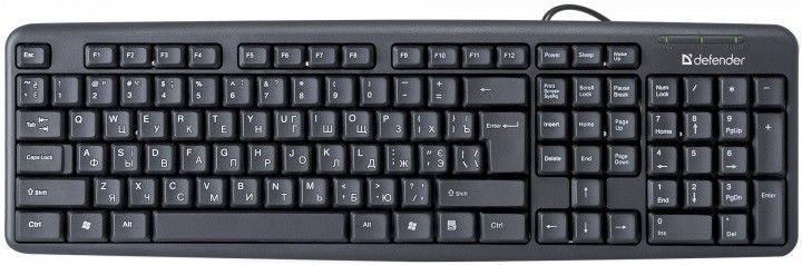 

Клавіатура Defender Element HB-520 USB UA (45529) Black