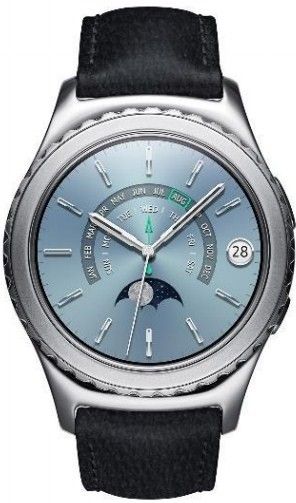 Акція на Смарт годинник Samsung Galaxy Gear S2 Classic Premium Edition (SM-R7320WDASEK) Platinum від Територія твоєї техніки