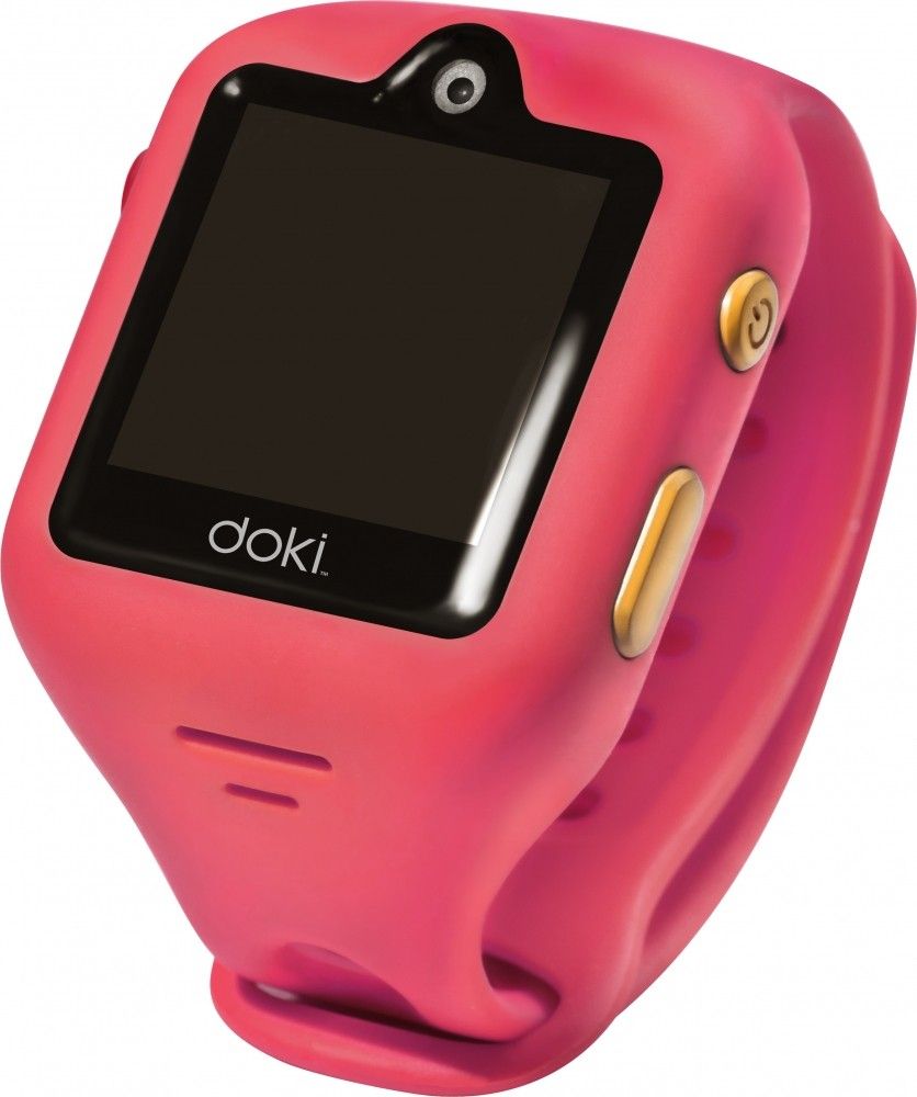 

Детские телефон-часы с GPS трекером Doki Watch S (DOKIWATCH-2101-DP) Dazzle Pink