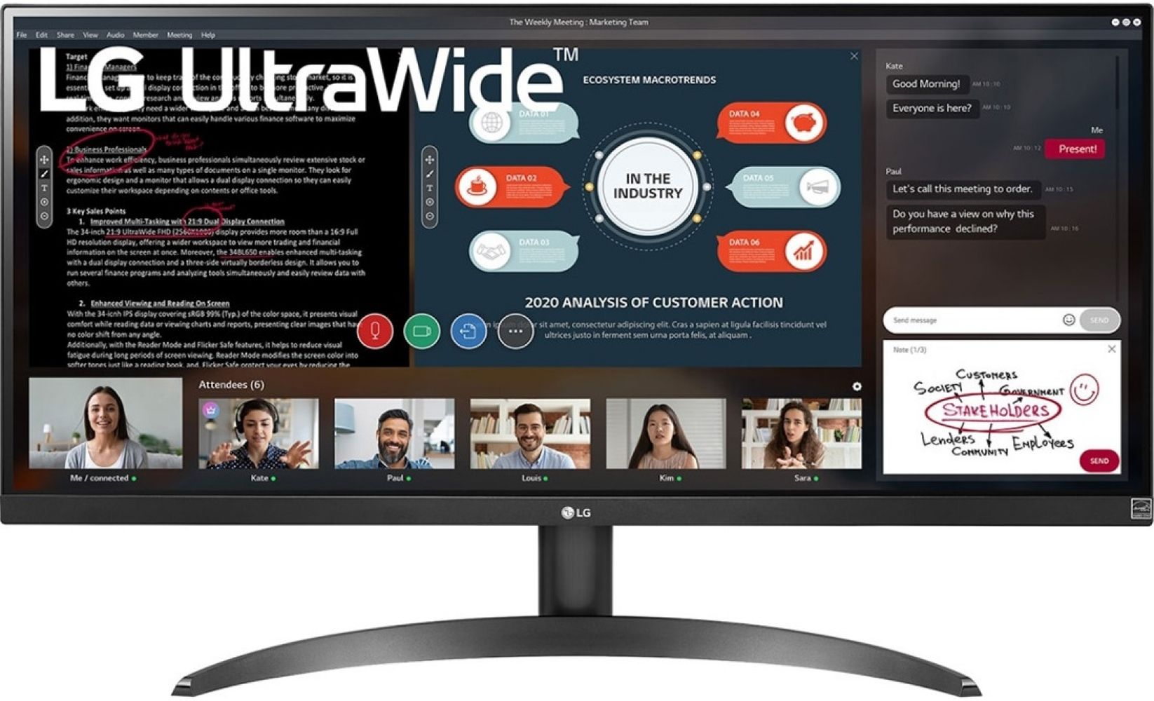 

Монітор LG 29WP500-B
