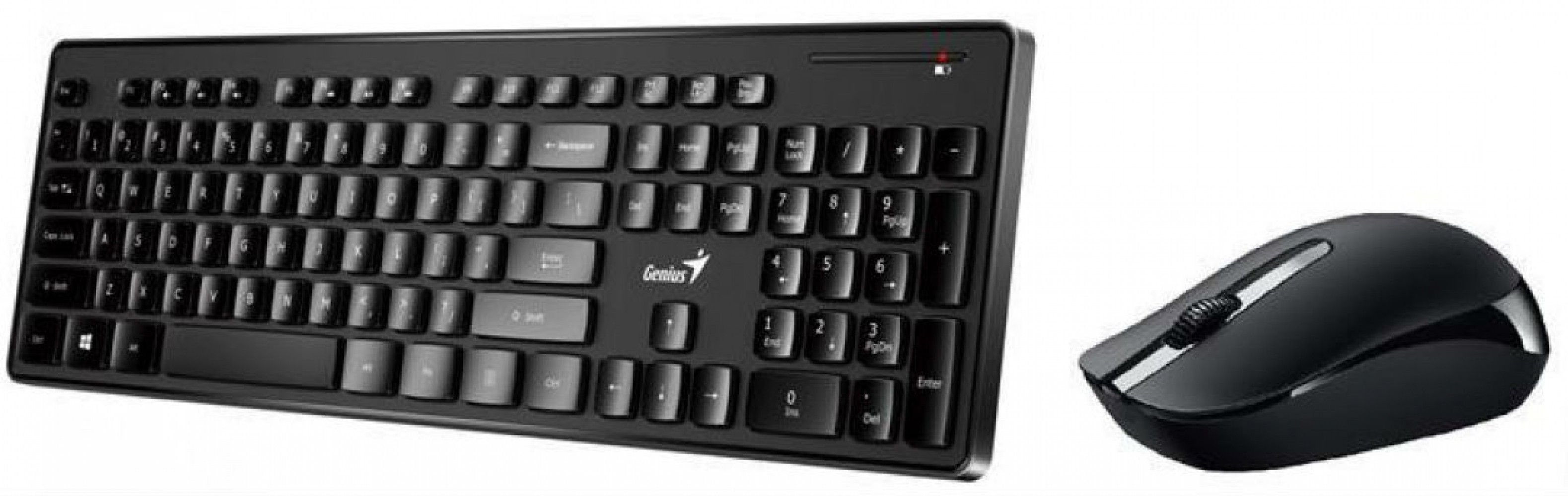 

Беспроводной комплект Genius SlimStar 8006 Ukr (31340002406) Black