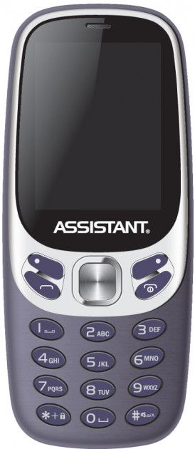 

Мобільний телефон Assistant AS-203 Blue
