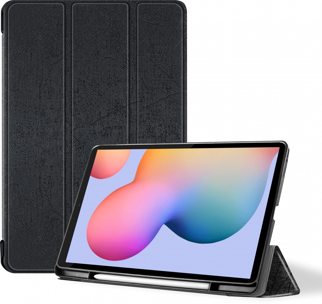 

Обкладинка AIRON Premium SOFT для Samsung Galaxy Tab S6 Lite (SM-P610/P615) із захисною плівкою і серветкою (4822352781057) Black