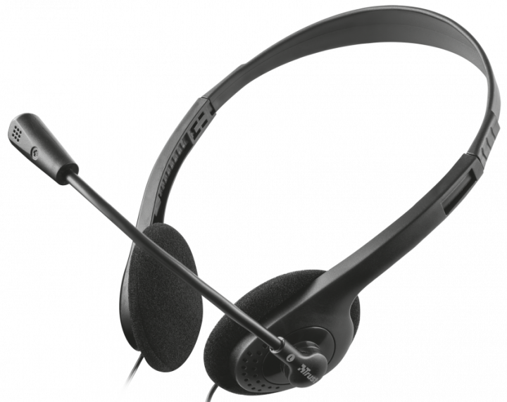 

Гарнітура TRUST Chat Headset Black (21867)