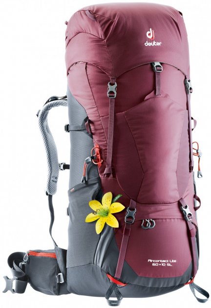

Рюкзак Deuter Aircontact Lite 60 +10 SL (4340218 5423) Maron-graphite