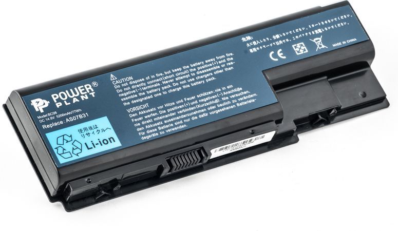 Акція на Акумулятор PowerPlant для Acer Aspire 5230 (14.8V/5200mAh/6Cells) (NB00000065) від Територія твоєї техніки