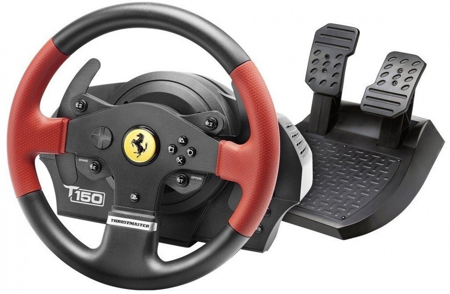 

Проводной руль Thrustmaster T150 Ferrari Wheel PC/PS3/PS4 (4160630) Black