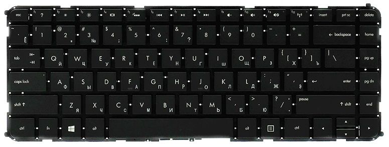 

Клавіатура для ноутбука PowerPlant HP Envy 4-1000, 4t-1000, 6-1000, 6t-1000 без фрейму (KB310944)