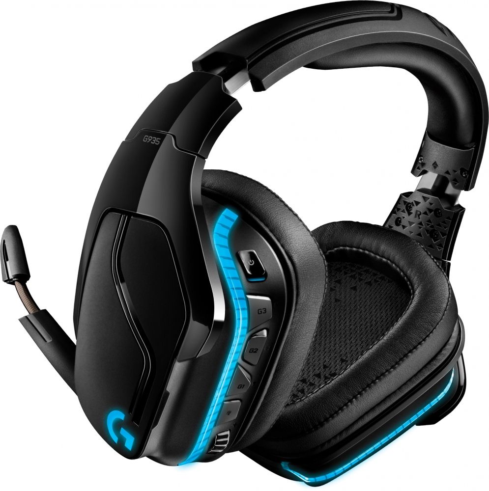 

Навушники Logitech G935 Wireless Gaming Headset (981-000744) Black