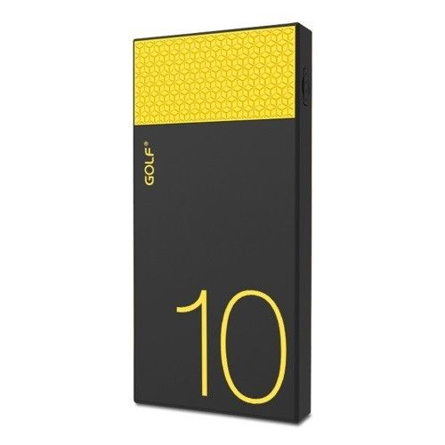 

УМБ Golf Hive10 10000mAh Black/Yellow