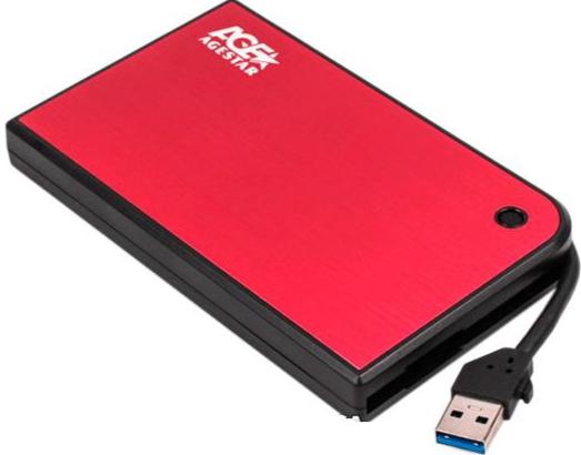 

Зовнішня кишеня Agestar для HDD 2.5" USB3.0 (3UB 2A14 Red)