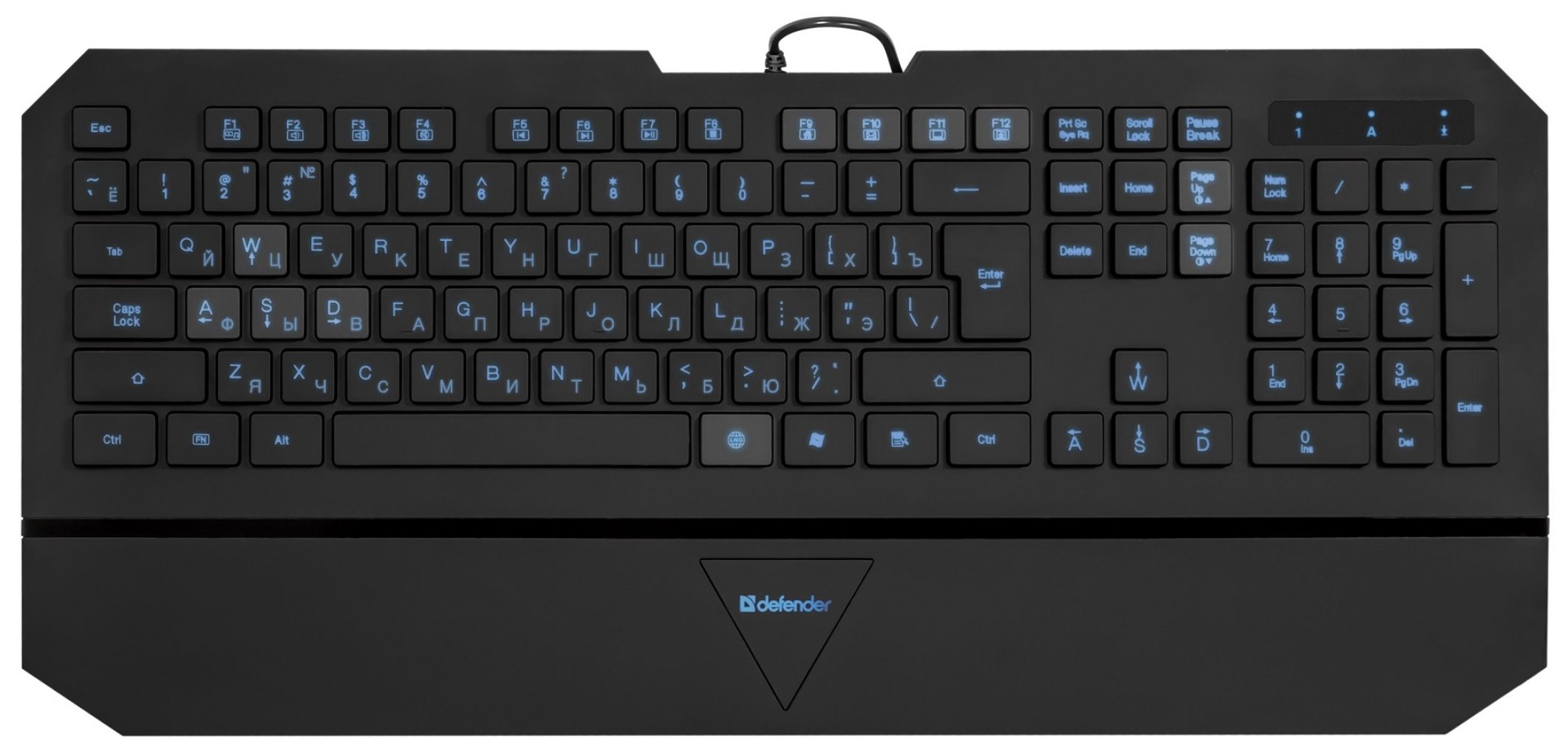 

Клавіатура дротова Defender Oscar SM-660L Pro USB (45662)