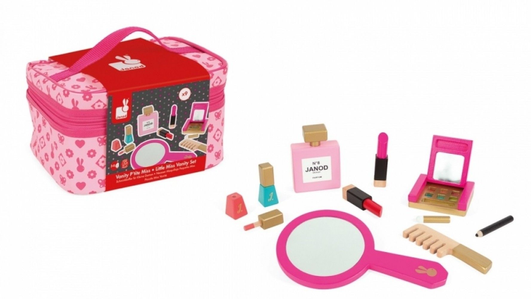 

Игровой набор Janod Косметичка маленькой леди (J06514)