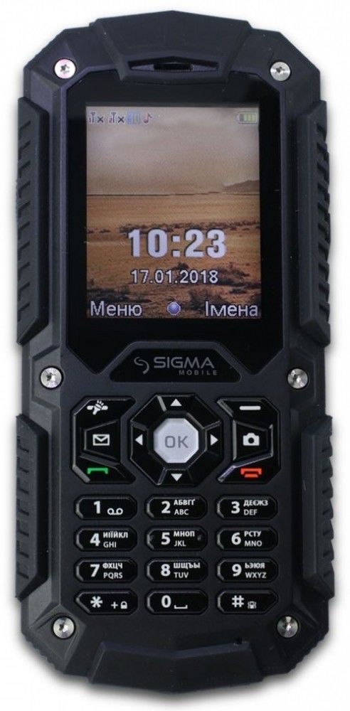 

Мобильный телефон Sigma mobile X-treme PQ67 Black