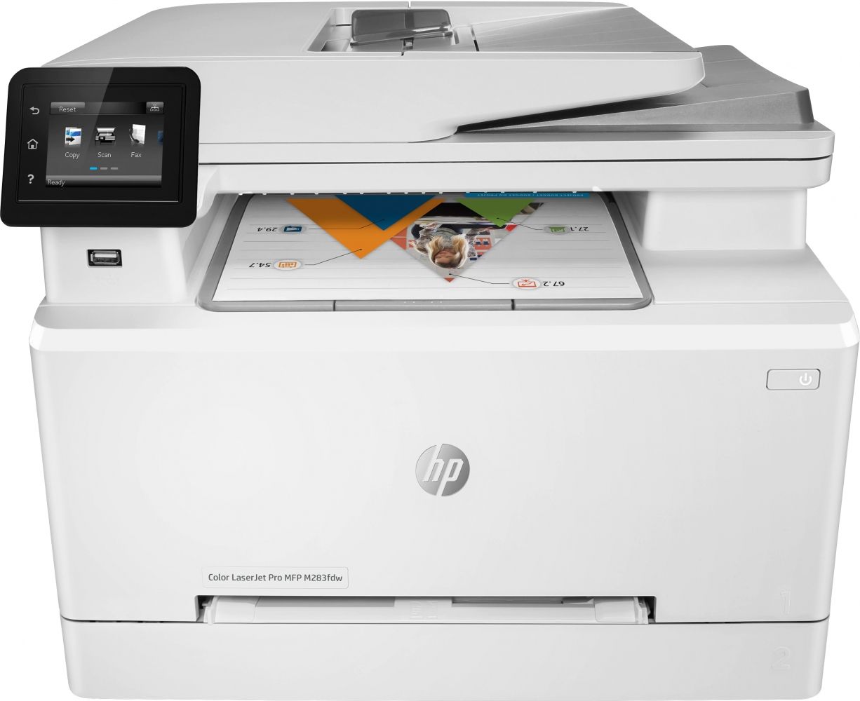 

МФУ HP Color LaserJet Pro M283fdw (7KW75A)