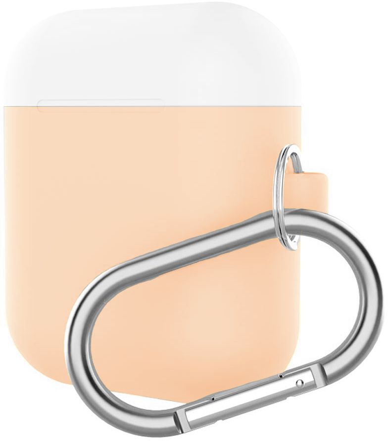 

Чехол для наушников ArmorStandart Hang Case для Apple AirPods (ARM53766) Pink Sand/White