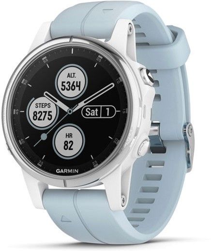 

Спортивний годинник Garmin Fenix 5S Plus White with Sea Foam Band (010-01987-23)
