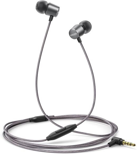 

Навушники Anker SoundBuds Verve with RC (A38010F1/A3801HF1) Gray